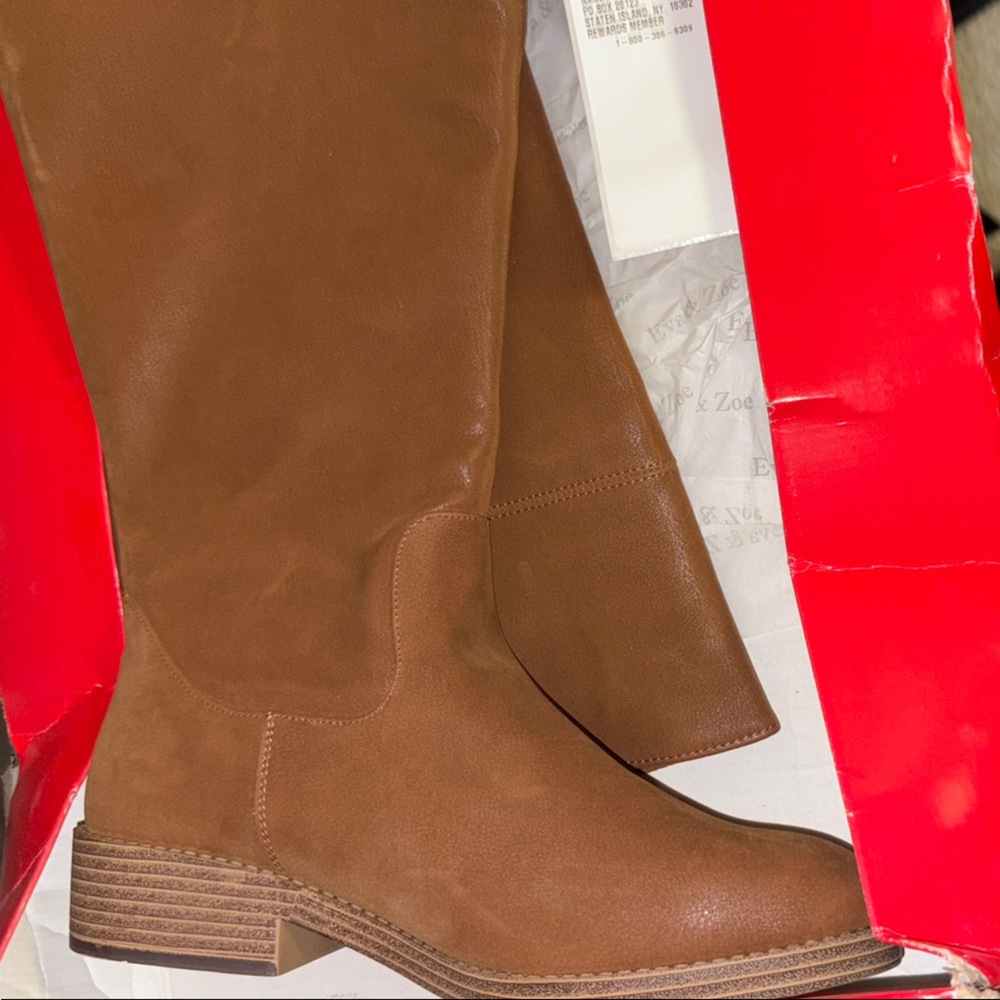 Brown Knee-High Women's Boots